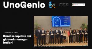 La carta stampata e i blog celebrano il successo dei Manager Lucani al Premio Giovane Manager